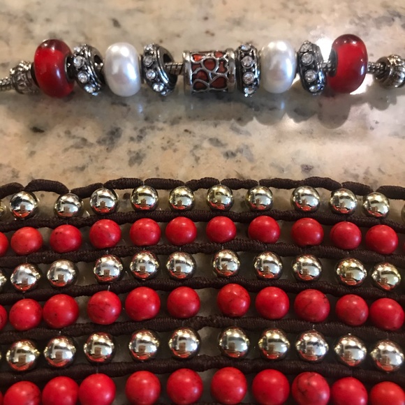 Charm bracelet with bid bracelet - Picture 2 of 5